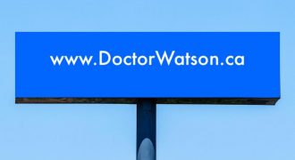 Domain Name DoctorWatson.Ca For Sale