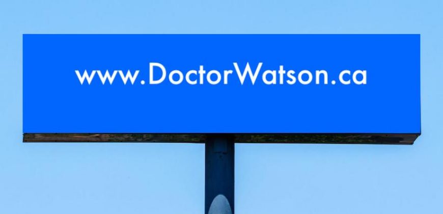 Domain Name DoctorWatson.Ca For Sale