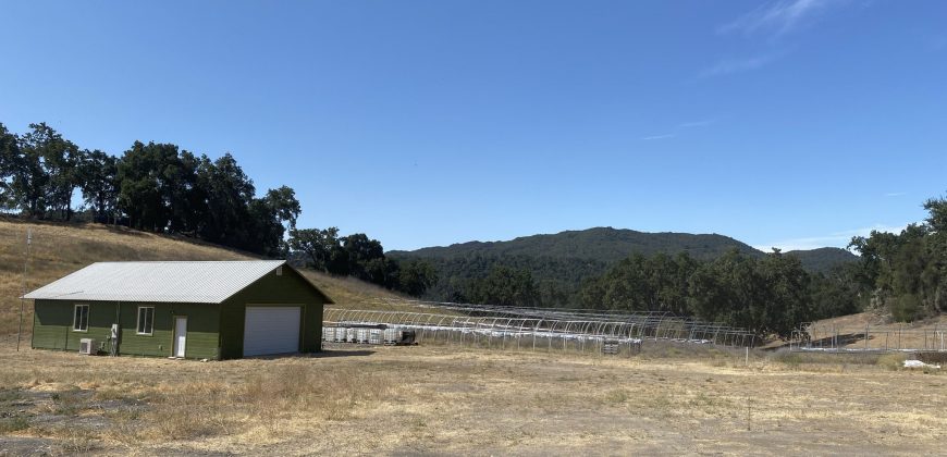200 Acre Adelaida Ranch with Nearly 11 Acres of Approved Cannabis Grow