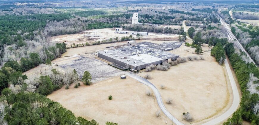 Industrial Property on 35 Acres for Lease in Mississippi