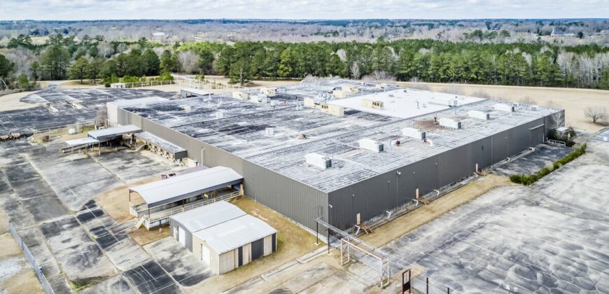 Industrial Property on 35 Acres for Lease in Mississippi