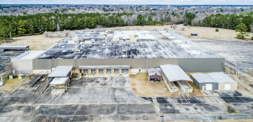 Industrial Property on 35 Acres for Lease in Mississippi