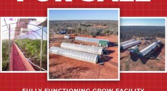 Fully Functioning Grow Facility For Sale in Oklahoma