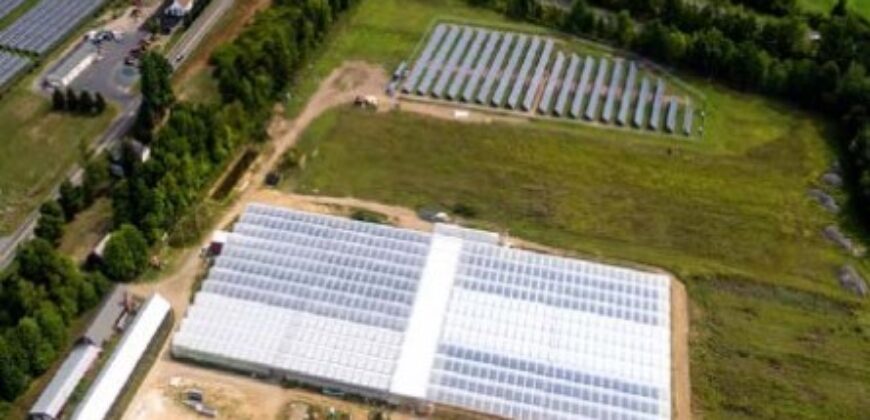100,000 SF Greenhouse w/HCA & Tier 11 License Approved on 40 AC Farm For Sale…