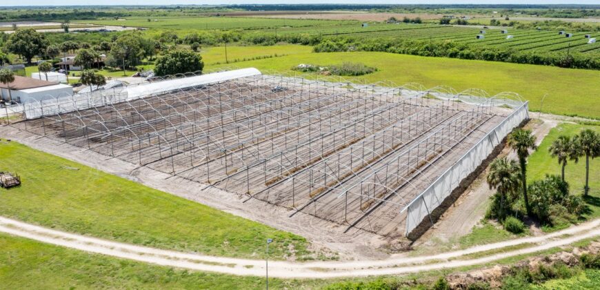 78-Acre Fully Licensed Hemp Farm For Sale in Florida