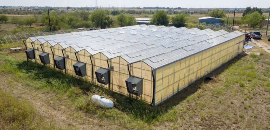 10,000 Sqft Greenhouse Near the Capital of Texas