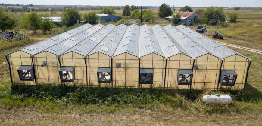 10,000 Sqft Greenhouse Near the Capital of Texas