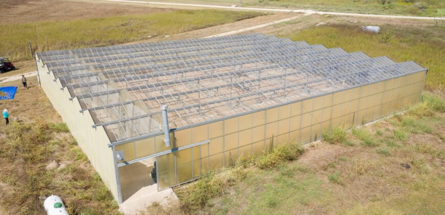 10,000 Sqft Greenhouse Near the Capital of Texas