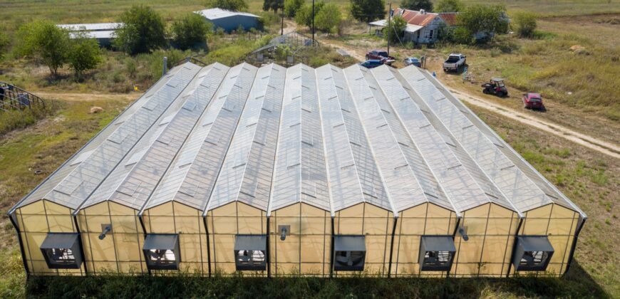 10,000 Sqft Greenhouse Near the Capital of Texas