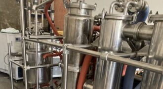 Lab 1st SMD-03 0.3m² Stainless Steel Wiped Film Molecular Distillation System For Sale