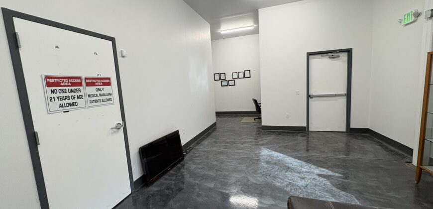 Zoned & Operational Licensed Medical Cannabis Cultivation and Retail Facility For Sale in Colorado